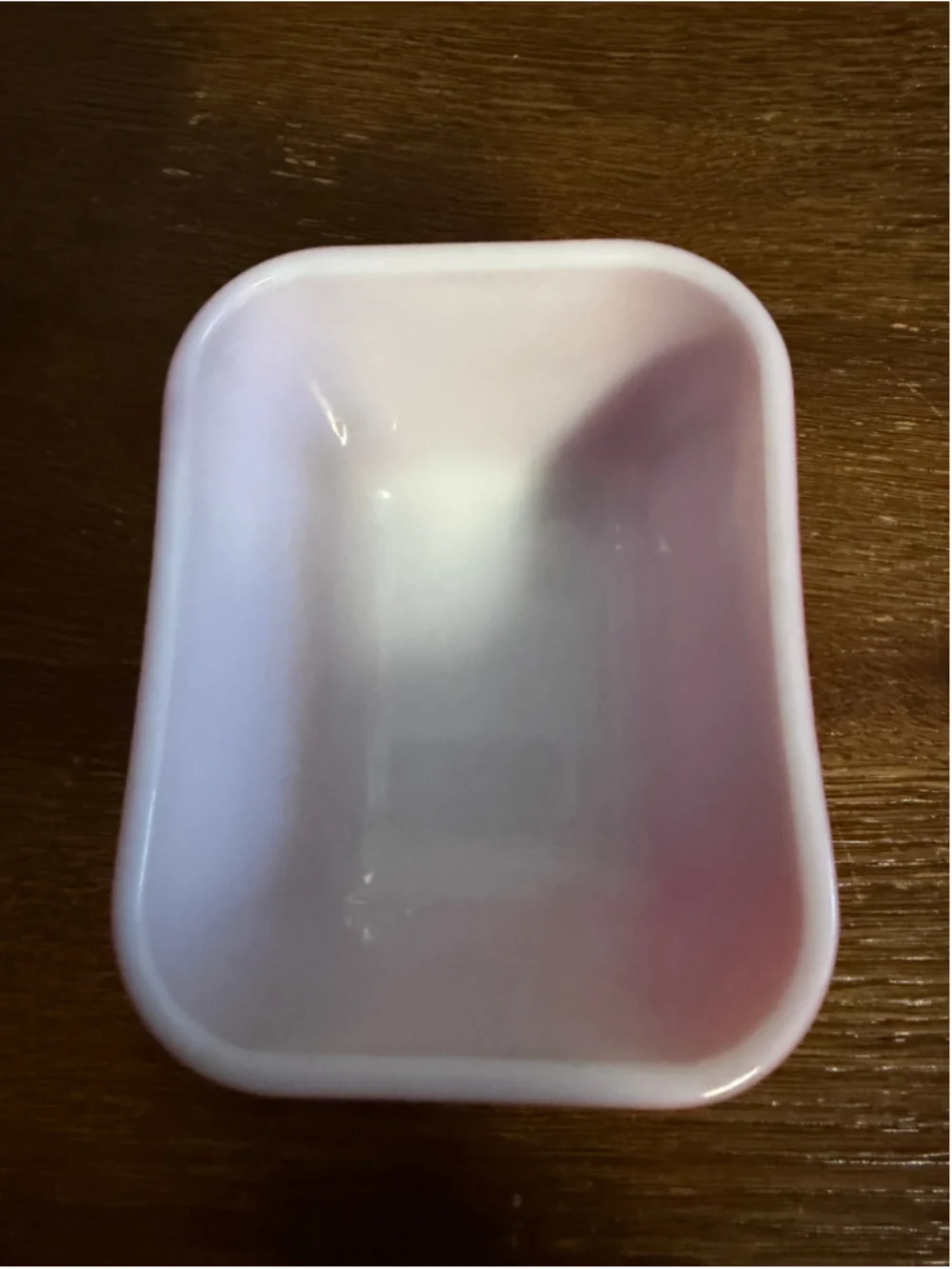 Vintage Pyrex 501 Primary Red Refrigerator Dish Milk Glass Baking Dish USA